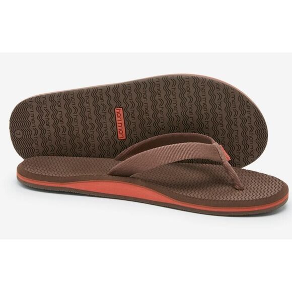 NWT Hari Mari Dunes Flip Flops in Cappuccino Women’s Sz. 6 - Picture 1 of 5